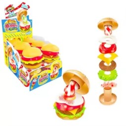 Fast Food Toy Factory - DIY Creative Pretend Play Hamburger Set