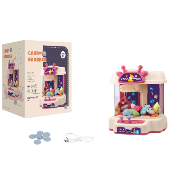 Classic Claw Machine Supplier - Cute Electronic Candy Grabber Set