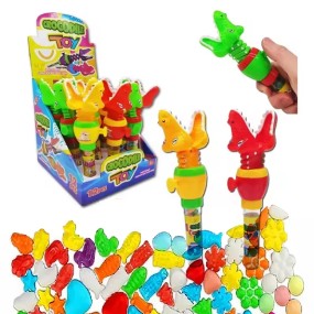 Telescopic Candy Toy Supplier - Plastic Flexible Crocodile Clamp