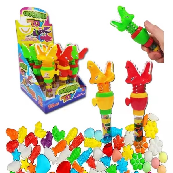 Telescopic Candy Toy Supplier - Plastic Flexible Crocodile Clamp
