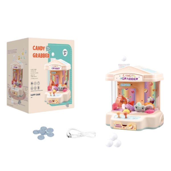 Electronic Claw Machine Manufacturer - Candy Grabber with Light