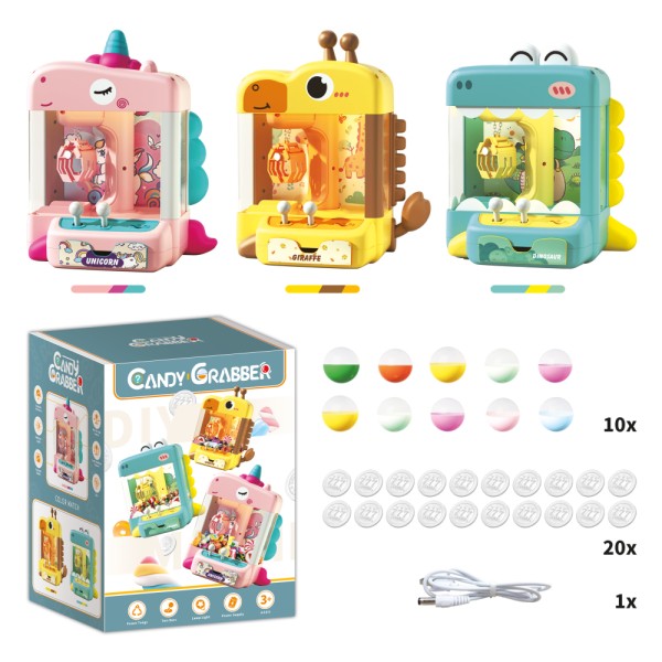 Arcade Claw Machine Manufacturer - Cartoon Fun Prize Dispenser