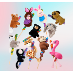 Animal Lollipop Manufacturer - Zoo Pop Plush Toy Candy New