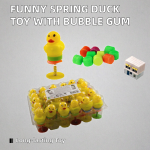 Spring Duck Toy Factory - Funny with Bubble Gum Wholesale