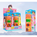 Sushi Candy Supplier - Fruit Flavor Chewy Gummy with Chopstick