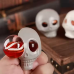 Halloween Toy Supplier - Scary Decorative Ghost Skull Squeeze