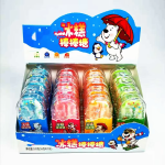 Music Lollipop Supplier - 16g Sugar Coated Christmas Peach Flavor