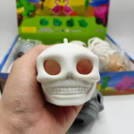 Halloween Toy Supplier - Scary Decorative Ghost Skull Squeeze