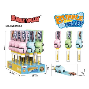 Car Bubble Blower Manufacturer - Cute Ejector Wand Tube Toy Set