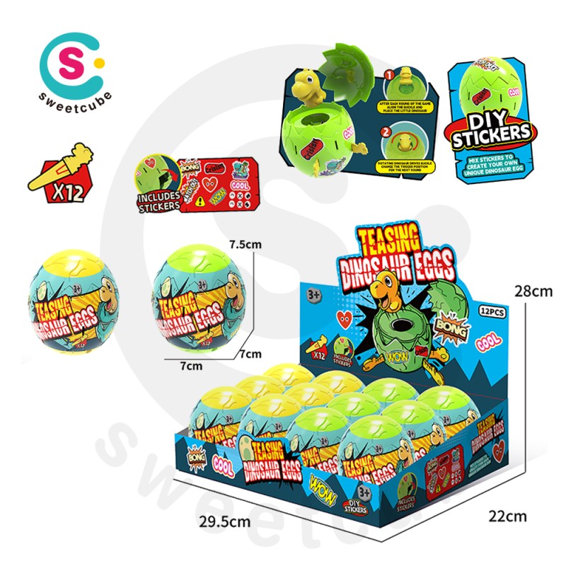 Dinosaur Egg Candy Toy Factory - Interactive Crisis Moment Novelty