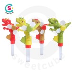 Hand-cranked Dinosaur Toy Factory - Candy Tube with Without Light