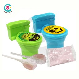 Halloween Sour Potty Supplier - Candy Toys with Lollipop