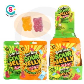 Gummy Candy Supplier - Bear Design Sour Sweet Dual Taste