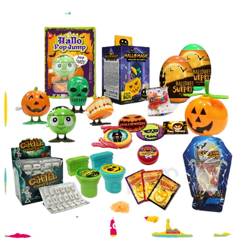 Halloween Sweet Box Supplier - with Candy and Toys Box