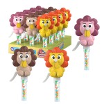 Hand Fan Candy Toy Supplier - Clap Animal Fan Tube Unisex