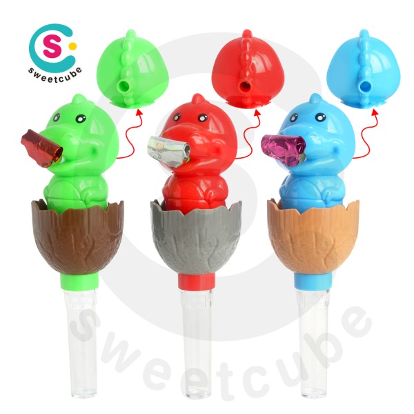 Crocodile Candy Tube Manufacturer - Cartoon Blowing Dragon Promotional