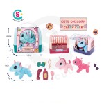 Pet House Supplier - Carry Case Plush Unicorn Toys