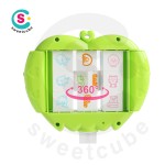 Apple Puzzle Candy Factory - Shaped Tube Game Treats Kids