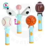 Sports Candy Toys Factory - Mix Ball Shape Plastic Lollipop