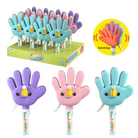 Hand Fan Candy Toy Supplier - Clap Animal Fan Tube Unisex