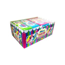 Twist Marshmallow Supplier - Colored Fruit Flavors Cartoon Shape