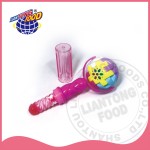 Toy Ball Candy Supplier - 2-in-1 Fruit Taste Hard Lollipop