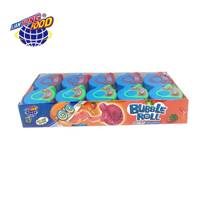 Long Roll Gum Supplier - Colorful Fruity Chewing Stickers