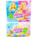 Foot Lollipop Factory - Children Shape with Popping Candy