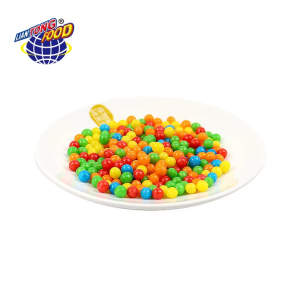 Puffed Candy Supplier - Rainbow Crispy Sour Candy Bean