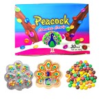 Chocolate Beans Supplier - Peacock Shape Solid Compound