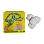 Sandwich Gum Supplier - Jam Filled Pineapple Flavor Square