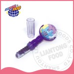 Toy Ball Candy Supplier - 2-in-1 Fruit Taste Hard Lollipop
