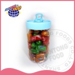 Bottle Shape Gum Manufacturer - Jam Filled Soda Fruit Flavor