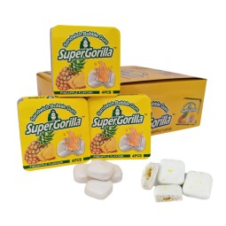 Sandwich Gum Supplier - Jam Filled Pineapple Flavor Square