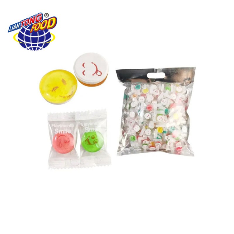 Smile Face Candy Manufacturer - Cartoon Mint Fruit Flavor