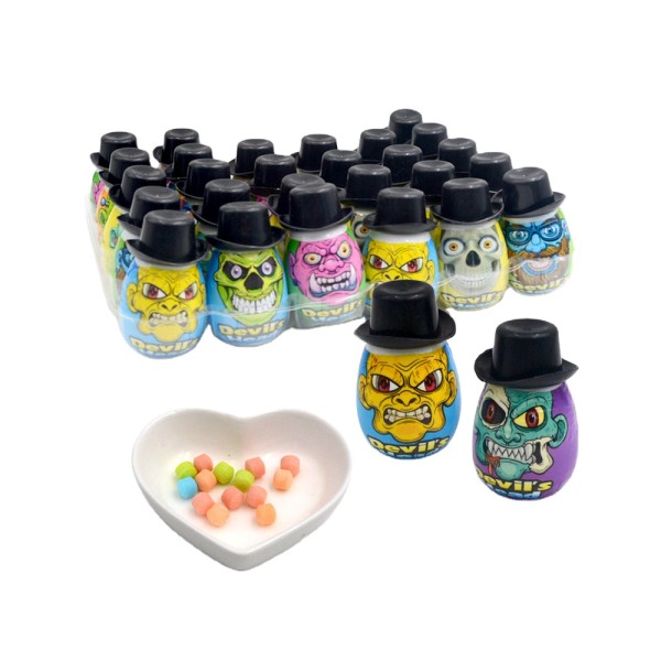 Sugar Free Candy Factory - Devil Bottle Mini Compress Candy