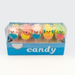 Marshmallow Lollipop Supplier - Cute Cartoon Shape Colorful