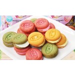Macaron Biscuits Factory - Halal Fruit Flavors Sandwich Cream