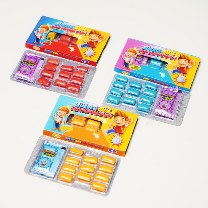 Bubble Gum Supplier - Bulk Cheap Xylitol Fruity Popping