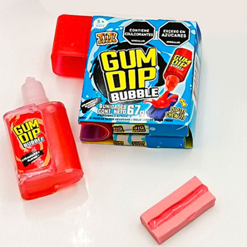 Sour Gum Candy Supplier - Halal Flavor Dip Bubble