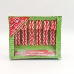 Organic Candy Canes Factory - Natural Ingredients Peppermint Fruit