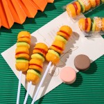 Hamburger Lollipop Supplier - High Quality Stick Fruity Gummy