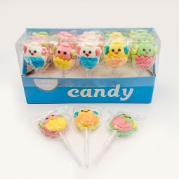 Marshmallow Lollipop Supplier - Cartoon Shape Wholesale