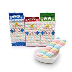 Twisted Marshmallow Supplier - Halal Individually Wrapped Bag