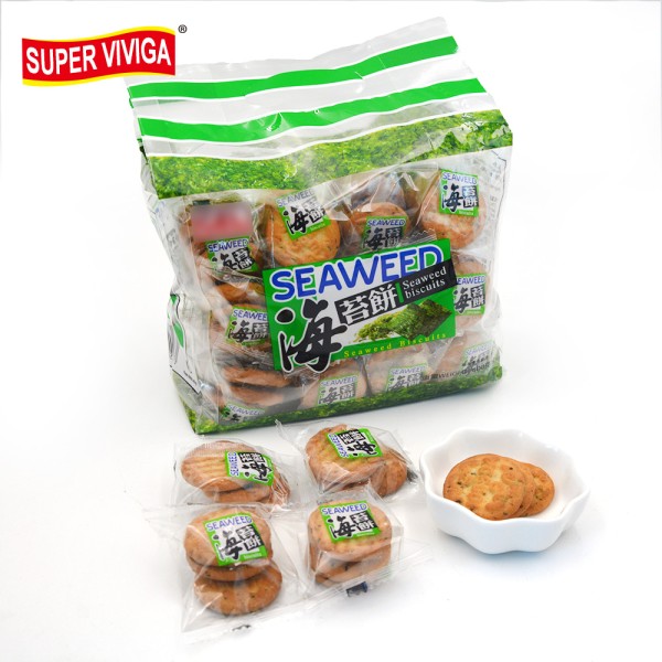 Seaweed Biscuit Supplier - OEM Fresh Snack Food Crispy