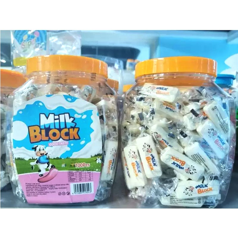 Milk Block Candy Supplier - Halal Press Stick Dry Eating