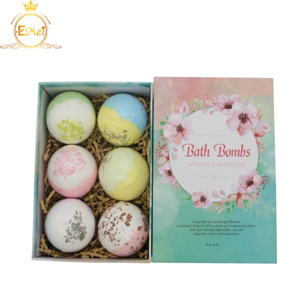 Bath Bombs Supplier - 6 Wholesale Organic Skin Whitening Gift