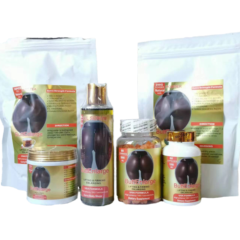 Butt Hip Enlargement Set Factory - Adult Gummies Oil Cream Capsule
