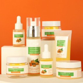 Turmeric Skincare Set Factory - Body Face Beauty Products Private