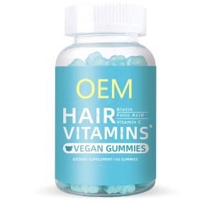 Biotin Gummies Manufacturer - 5000mg Vegan Candy Strong Hair